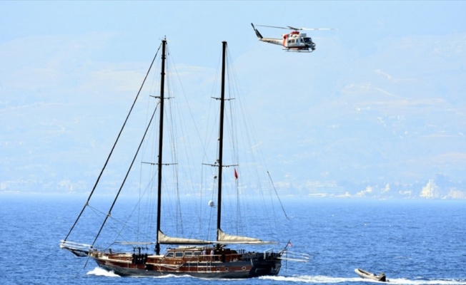 Bodrum'da düzensiz göçmenleri taşıyan tekne battı