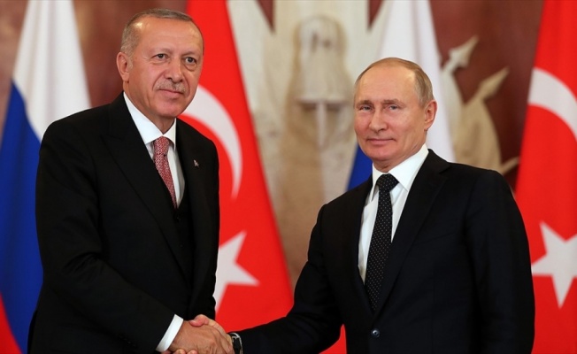 Cumhurbaşkanı Erdoğan, Putin ile görüştü