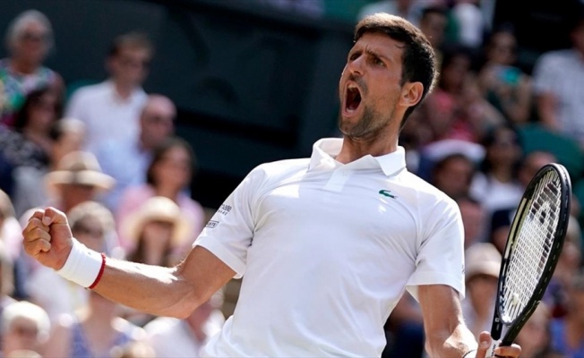 Wimbledon'da ilk finalist Djokovic