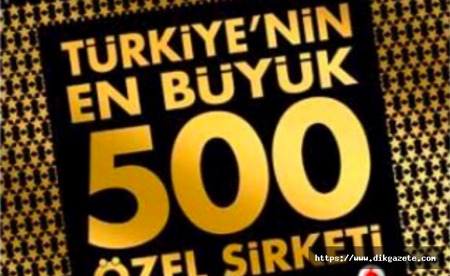 Türkiye’nin en büyük 500 şirketi açıklandı