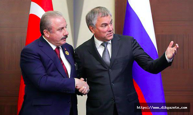 TBMM Başkanı Şentop: Türk-Rus ilişkilerinin artmasına ivme kazandırıyoruz