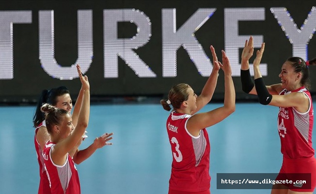 Türkiye voleybolda Avrupa ikincisi