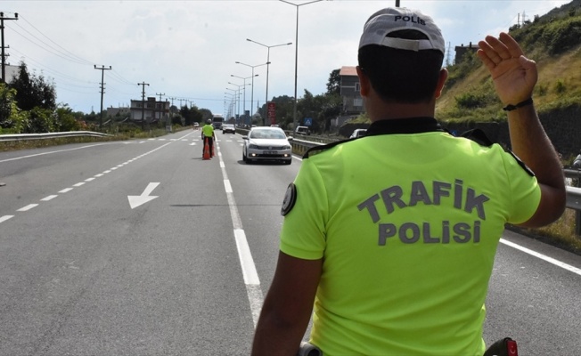 Yurt genelinde trafik güvenliği uygulaması yapıldı