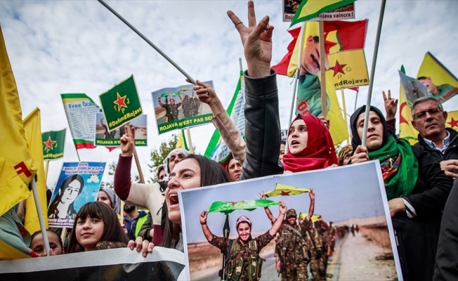 Avrupa'nın reddettiği 'YPG/PKK bağlantısı' kendi sokaklarında