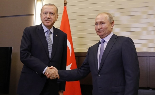 Erdoğan-Putin görüşmesi başladı