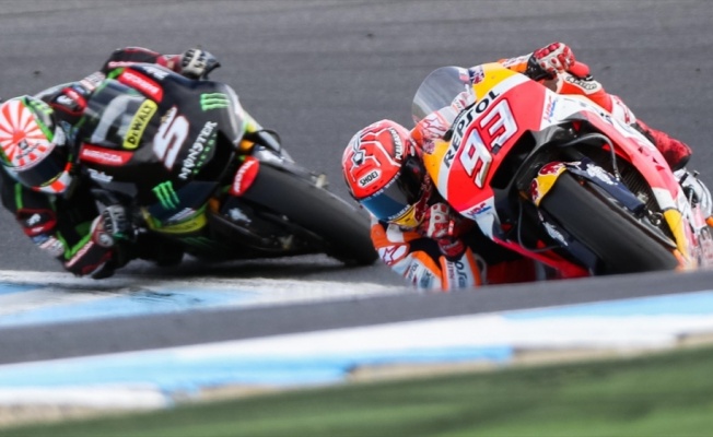 MotoGP'de sıralama turlarına fırtına engeli