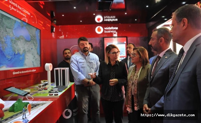 Vodafone Business Dijitalleşme Tırı Gaziantep'te