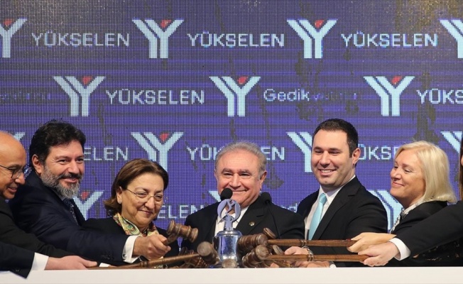 Borsa'da gong Yükselen Çelik için çaldı