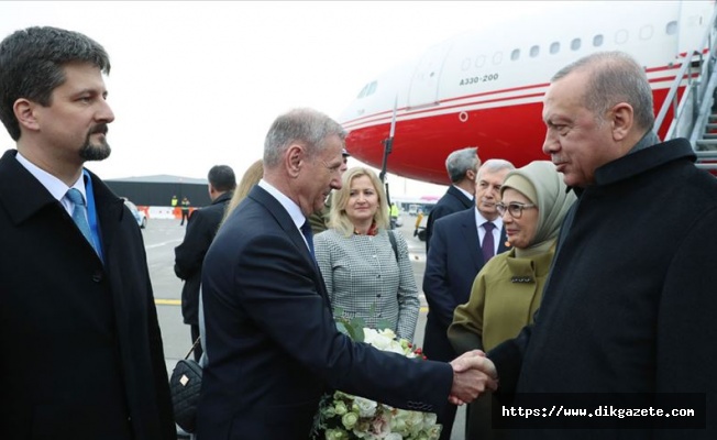 Cumhurbaşkanı Erdoğan Macaristan'a geldi