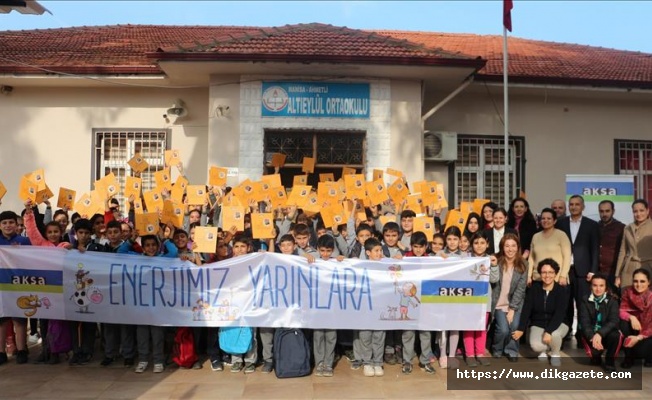 Manisalı çocuklar Aksa’yla enerji dünyasını keşfetti