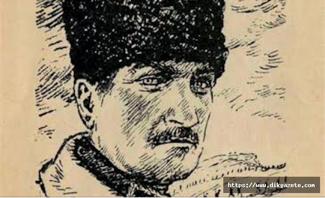 Rus ressamın 1922’deki çizimi ile 10 Kasım mesajı: Önemli dostumuz Atatürk’ü saygıyla anıyoruz
