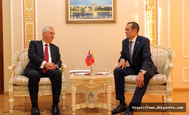 Türkiye'nin Kazan Başkonsolosu Erikan, Çuvaşistan lideriyle ikili ekonomik işbirliğini masaya yatırdı