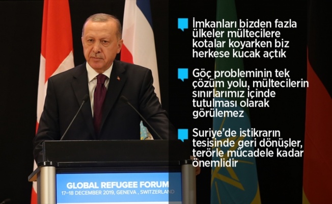 Cumhurbaşkanı Erdoğan: "Parası en çok olanlar sadece bize gülücük atıyor"