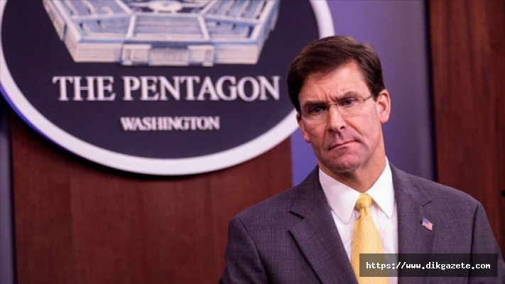 ABD Savunma Bakanı Esper'den İran'a tehdit: “Oyun değişti gereken ne ise yapacağız“