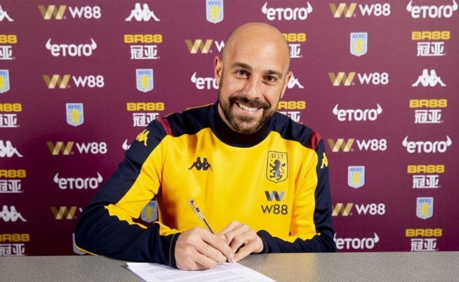 Aston Villa kaleci Reina'yı kiraladı