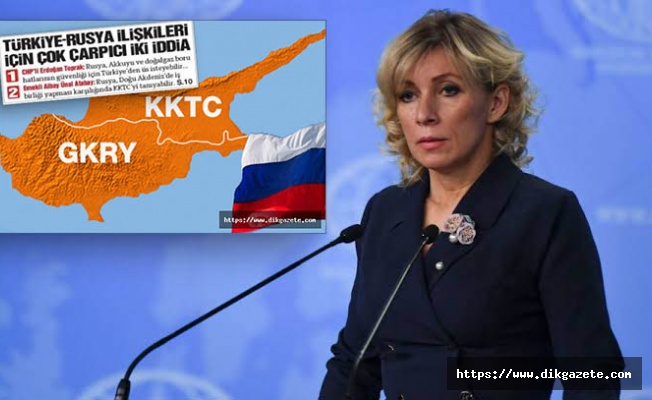 Rusya'dan Avrupa'ya sitem: Kuzey Kıbrıs'la ilgili yalan haberlere neden sesinizi çıkarmıyorsunuz?!