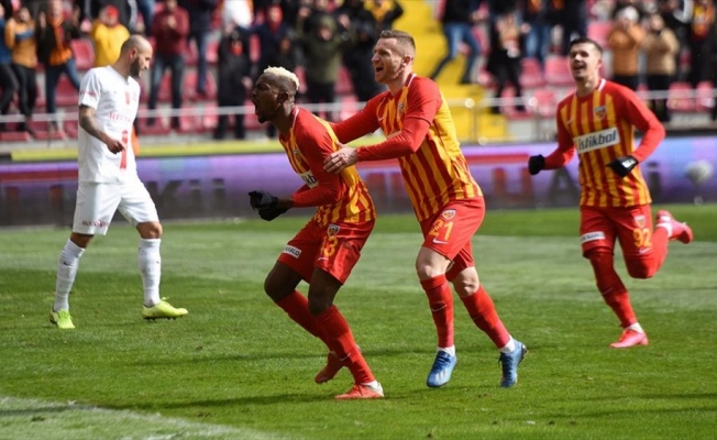 Antalyaspor maçındaki oyun Kayserispor'u ümitlendirdi