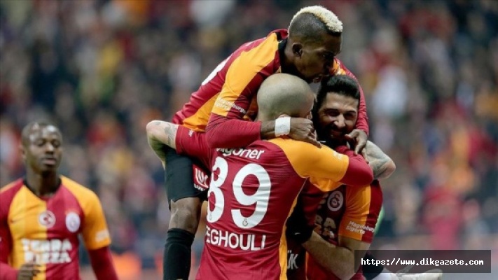 Galatasaray galibiyet serisini sürdürdü