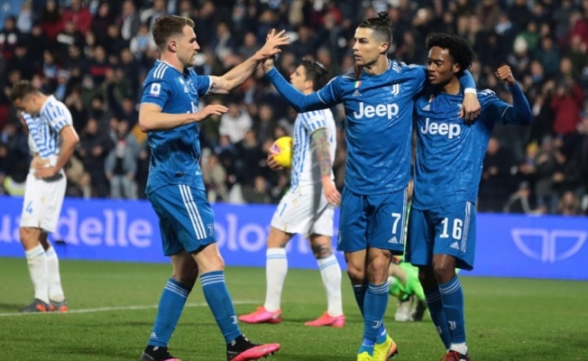 Ronaldo'nun bininci maçında Juventus liderliği bırakmadı