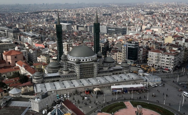 Taksim Camisi yıl sonunda tamamlanacak