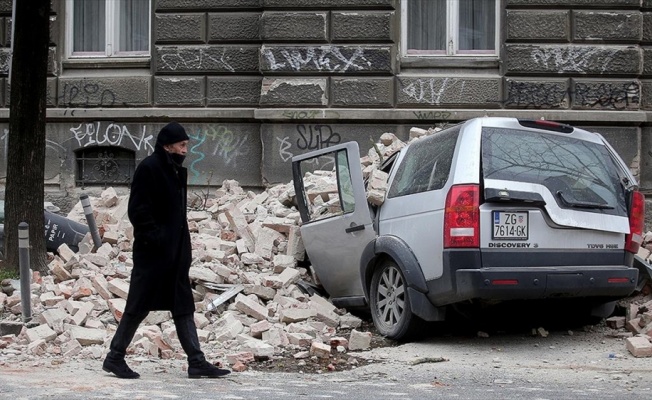 Hırvatistan'da 5,3 büyüklüğünde deprem