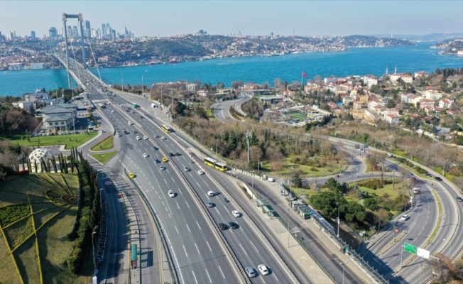 İstanbul'da trafik yoğunluğu azaldı