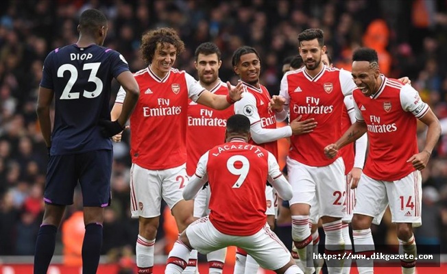 Londra derbisinde kazanan Arsenal