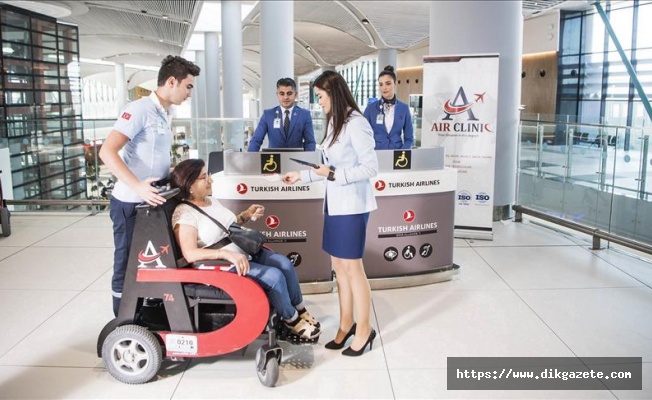 Air Clinic 2 ayda 155 bin hasta ve engelli yolcuya hizmet verdi