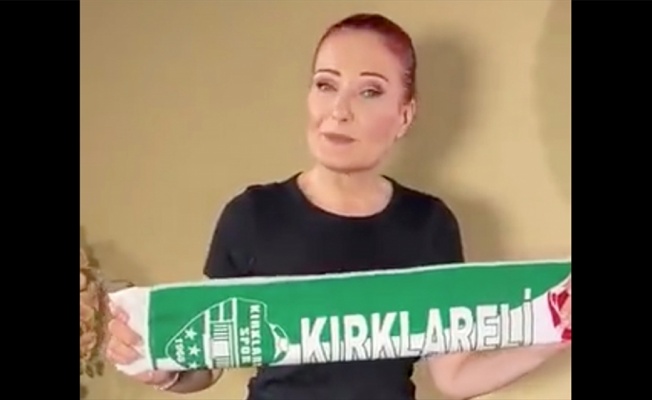 Candan Erçetin'den Kırklarelili hemşehrilerine 'evde kalın' çağrısı