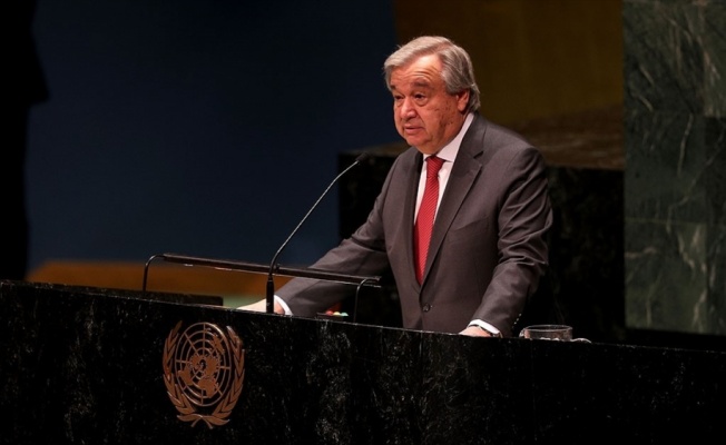 Guterres'ten video mesajlı BM Genel Kurulu önerisi