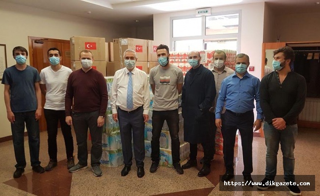 RF Tataristan&#039;daki Türk iş dünyası, tıbbi ve hijyen malzemelerini ilgili hastanelere teslim etti
