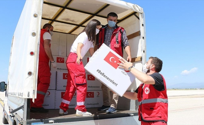 Türkiye'nin tıbbi yardımları Kuzey Makedonya'ya ulaştı