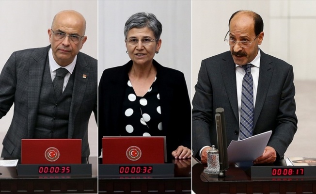 CHP'li Berberoğlu, HDP'li Güven ve Farisoğulları'nın milletvekilliği düşürüldü