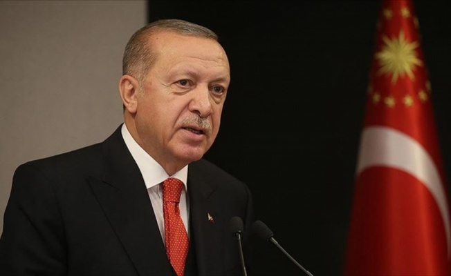 Cumhurbaşkanı Erdoğan'dan şehit ailelerine taziye mesajı