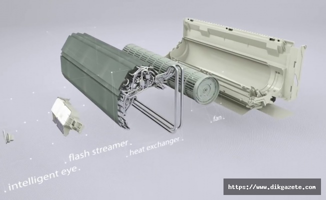 Daikin'in “flash streamer“ teknolojisi, hava temizleme cihazı ile klimayı bir araya getirdi