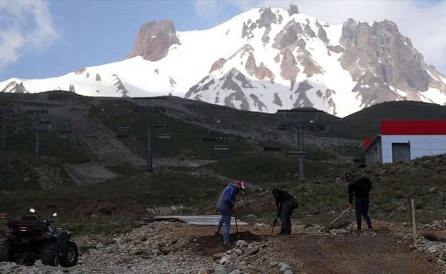 Erciyes bisiklet sporlarının da merkezi haline geldi