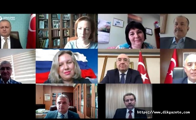 Moskova Yunus Emre Enstitüsü'nden online konferans