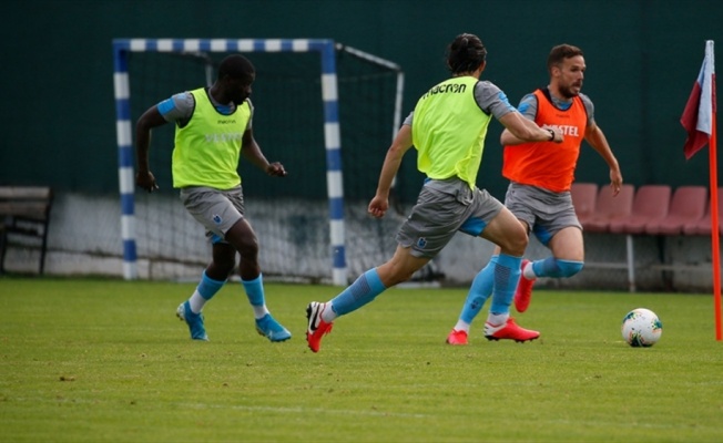 Trabzonspor, Göztepe maçı hazırlıklarını sürdürdü