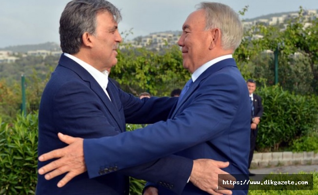 Abdullah Gül, Kazakistan ilk Cumhurbaşkanı Nazarbayev'in doğum gününü kutladı