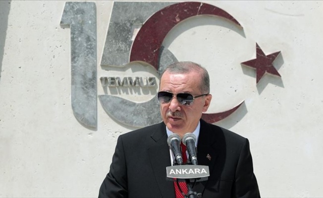 Cumhurbaşkanı Erdoğan: FETÖ'cü hainlerin TBMM'yi özellikle hedef alması rastgele bir tercih değil