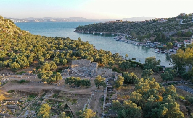 Liman kenti İasos ihtişamıyla ziyaretçilerini bekliyor