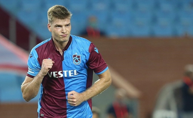 Trabzonspor'da Alexander Sörloth sezona damga vurdu