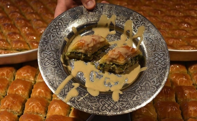 Gastronomi kentinin yeni lezzeti &#039;tahinli baklava&#039;