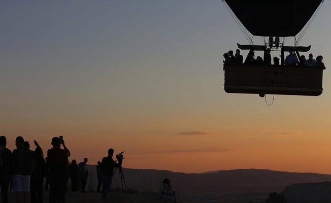 Kapadokya'nın 5 aylık balon hasreti sona erdi