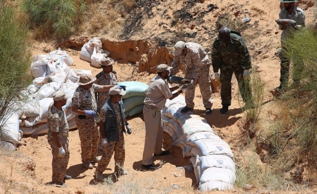 Libya&#039;da Hafter milislerinin tuzakladığı mayınlar bugüne kadar 55 can aldı