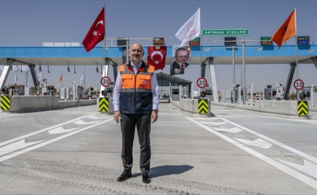 Ankara-Niğde Otoyolu'nun tamamlanan bölümleri yarın açılıyor