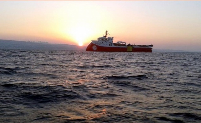 Barbaros Hayreddin Paşa gemisi Doğu Akdeniz'de 18 Ekim'e kadar çalışacak