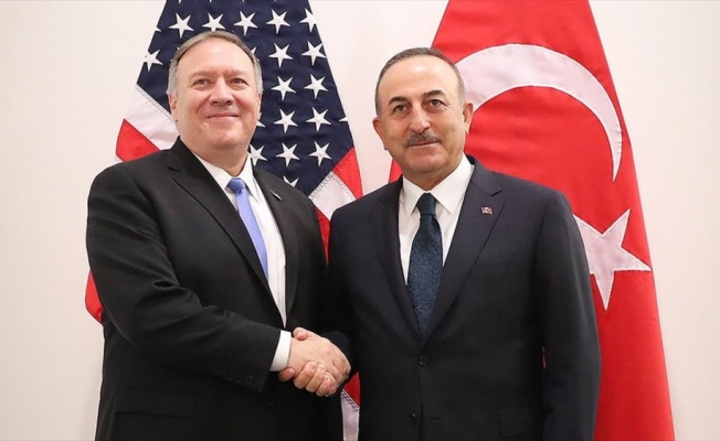 Çavuşoğlu ve Pompeo Doğu Akdeniz'i görüştü