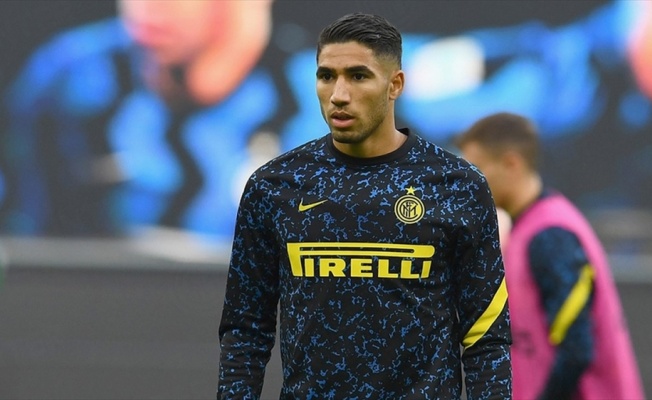 Inter'de Achraf Hakimi Kovid-19'a yakalandı