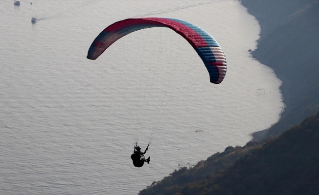 'Mavi gözlü şehri' gökyüzünden izlemek için geliyorlar